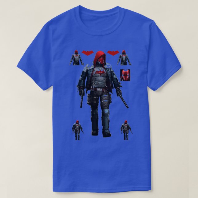 T-shirt La collection de masques faciaux Red Hood 2020 amp (Design devant)