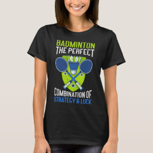 T-shirt La Combinaison Parfaite De Stratégie Et De Chance