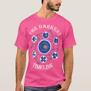T-shirt La communauté de timeline la plus sombre un t-shir