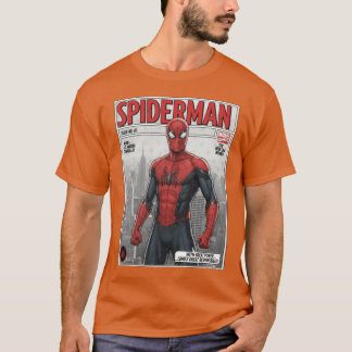 T-shirt La conception de la bande dessinée Amazing SpiderM
