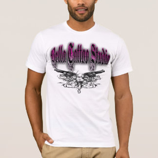 T-shirt La conception des hommes de studio de tatouage de