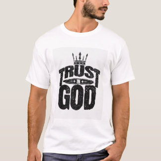 T-shirt La confiance en Dieu Chemise graphique - La confia