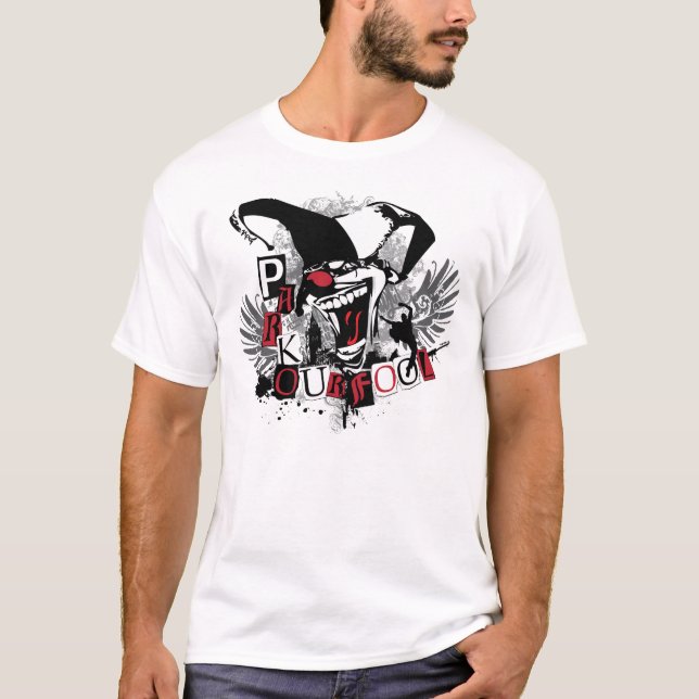 T-shirt La confiture 2 de l'imbécile de MPG (Devant)