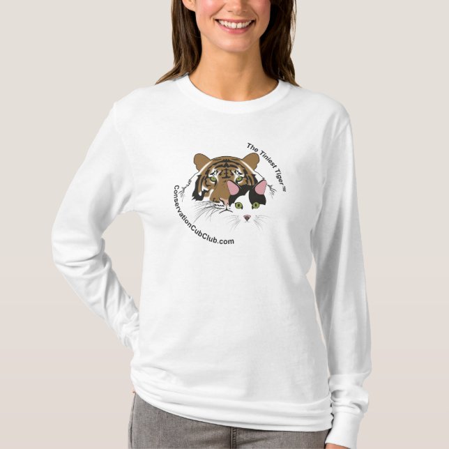 T-shirt La conservation CUB du tigre le plus minuscule (Devant)