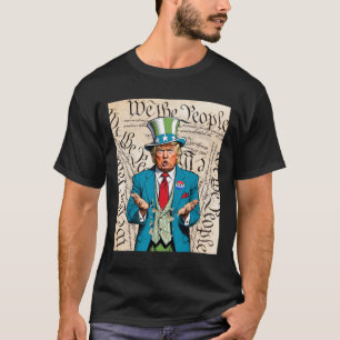 T-shirt La Constitution Trump Des Etats-Unis Doit Être Rel