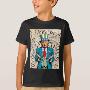 T-shirt La Constitution Trump Des Etats-Unis Doit Être Rel