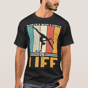 T-shirt La contorsion est la vie amusante Gymnaste