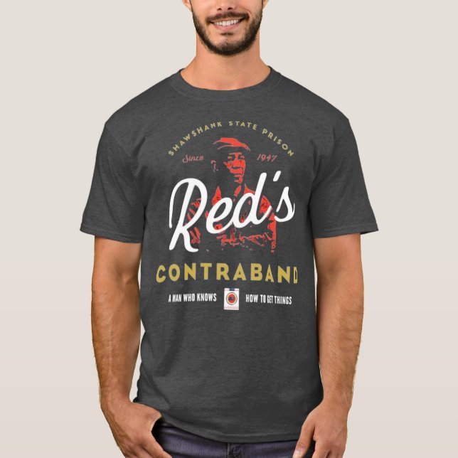 T-shirt La contrebande de Red (Devant)