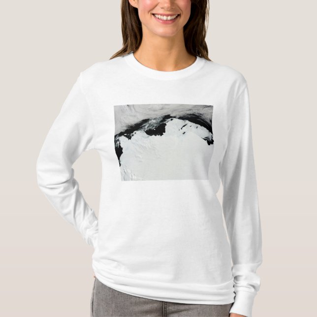 T-shirt La côte Queen Mary de l'Antarctique (Devant)