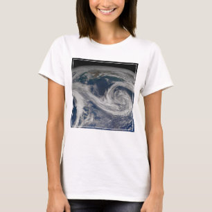 T-shirt La Côte Sud De L'Alaska Et Le Golfe De L'Alaska.