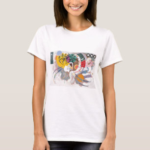 T-shirt La courbe dominante de Kandinsky Abstraite