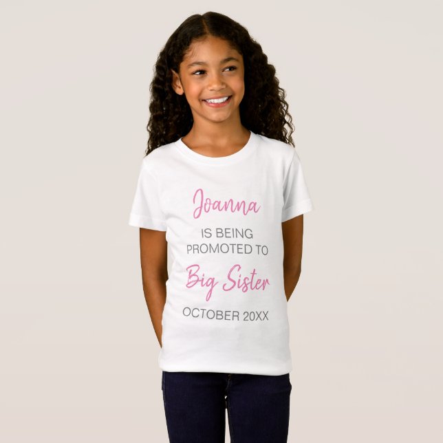 T-Shirt la coutume Devenir un Big Brother (Devant entier)