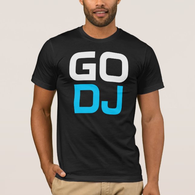 T-shirt La couture de coup sec et dur VONT DJT-chemise (Devant)
