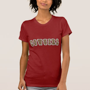 T-shirt La cow-girl la plus mignonne dans la grange