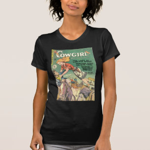 T-shirt La Cowgirl à la traîne