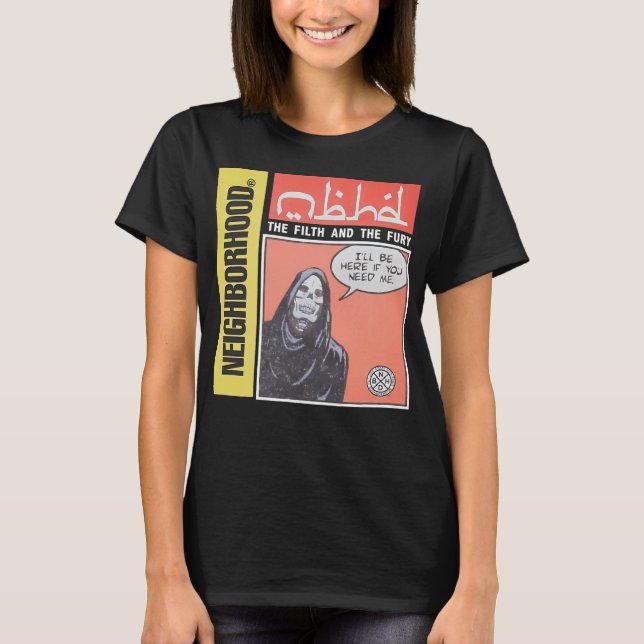 T-shirt La Crasse Et La Fureur (Devant)