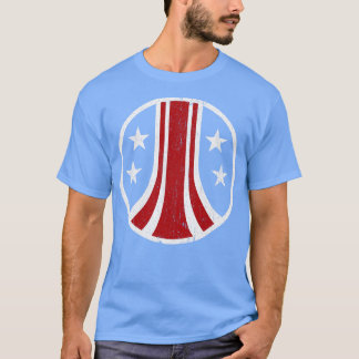 T-shirt La crête coloniale des États-Unis