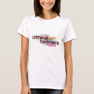 T-shirt La criminalistique