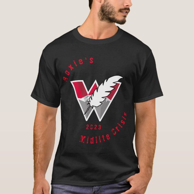 T-shirt La crise du milieu de vie de Roxie - front only (Devant)
