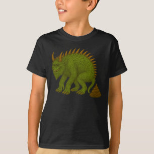 T-shirt La crise matinale du monstre malicieux