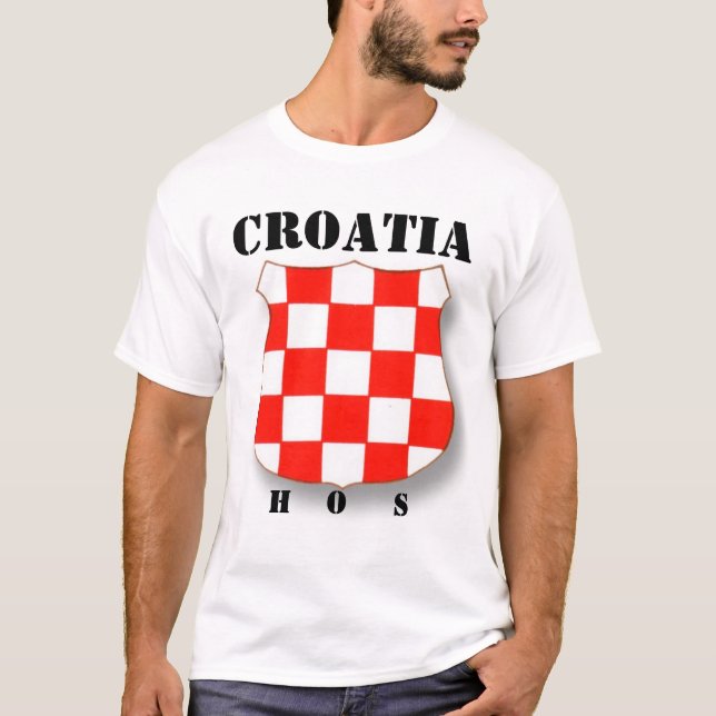T-SHIRT LA CROATIE (Devant)