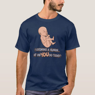 T-shirt La Croissance De La Maternité Humaine