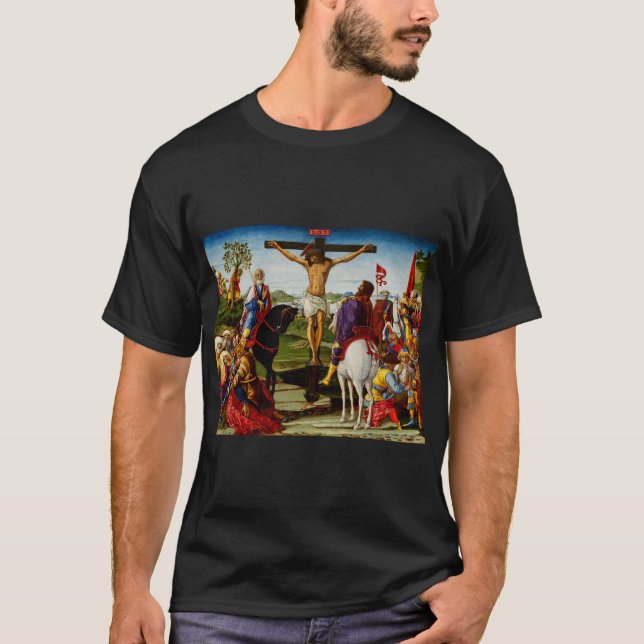 T-shirt La Crucifixion de Benvenuto di Giovanni (Devant)