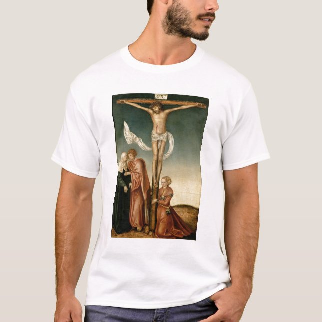 T-shirt La crucifixion (panneau) (Devant)