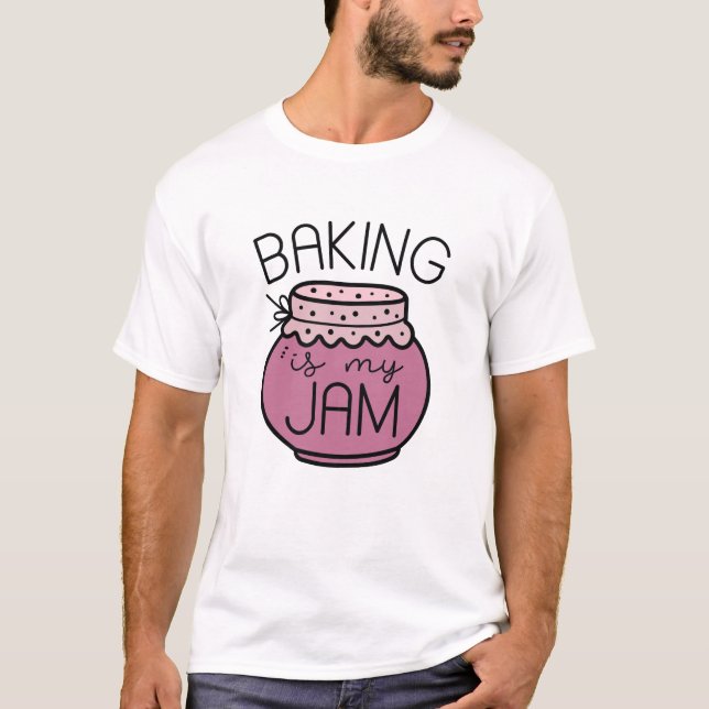 T-shirt La Cuisine Est Ma Confusion (Devant)