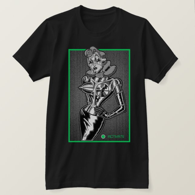 T-shirt La Cyborg (Design devant)