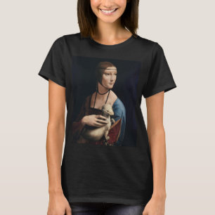 T-shirt La Dame à l'hermine de Léonard de Vinci 