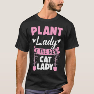 T-shirt La Dame aux Plantes Est La Nouvelle Dame aux Chats