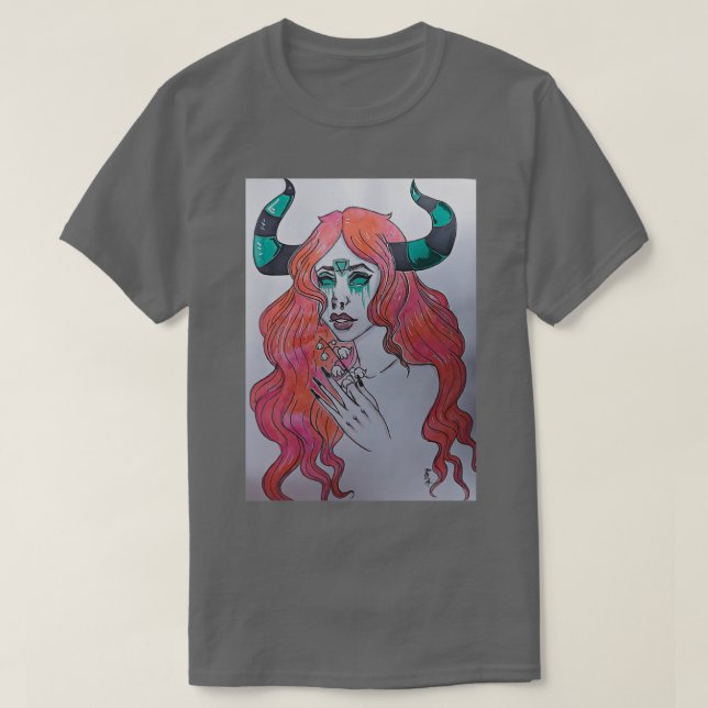 T-shirt La Dame de Taurus (Design devant)