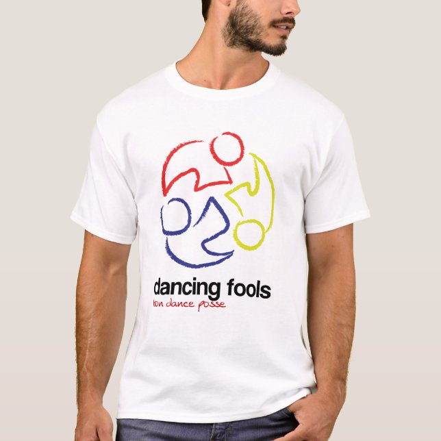 T-shirt La danse dupe (la lumière de logo seulement -) (Devant)