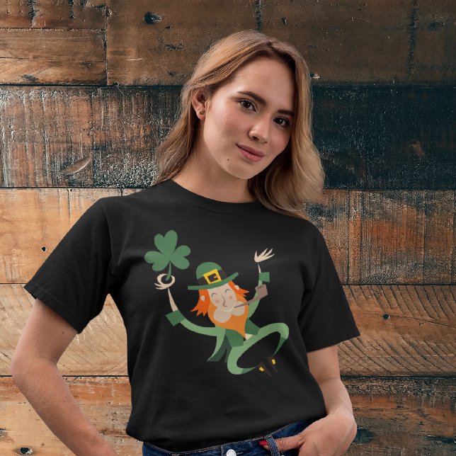 T-shirt La danse Leprechaun | Chemises de Fête St. Patrick (Créateur téléchargé)