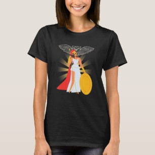 T-shirt La Déesse De La Sagesse Mythologie Grecque Gree An