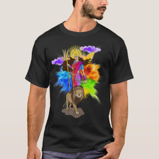 T-shirt La déesse Durga Bengali Puja Religion hindoue Navr