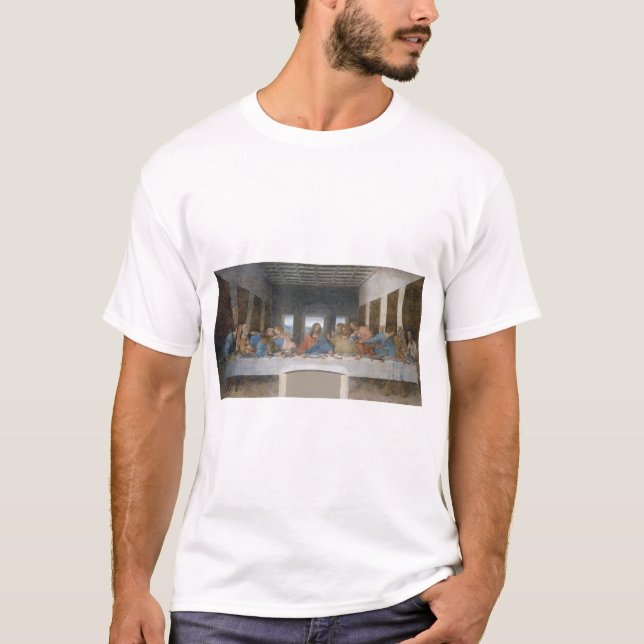 T-shirt La Dernière Cène, Léonard de Vinci, 1495-1498 (Devant)