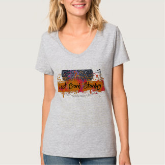 T-shirt La dernière pièce en t des femmes debout de bande