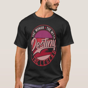 T-shirt La destinée de la dame du mythe la légende