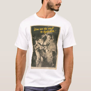T-shirt La deuxième guerre mondiale américaine de soldat
