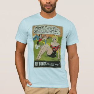 T-shirt La deuxième guerre mondiale de Mae de marguerite