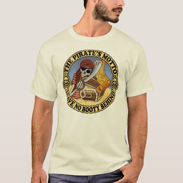 T-shirt La devise du pirate (Devant)