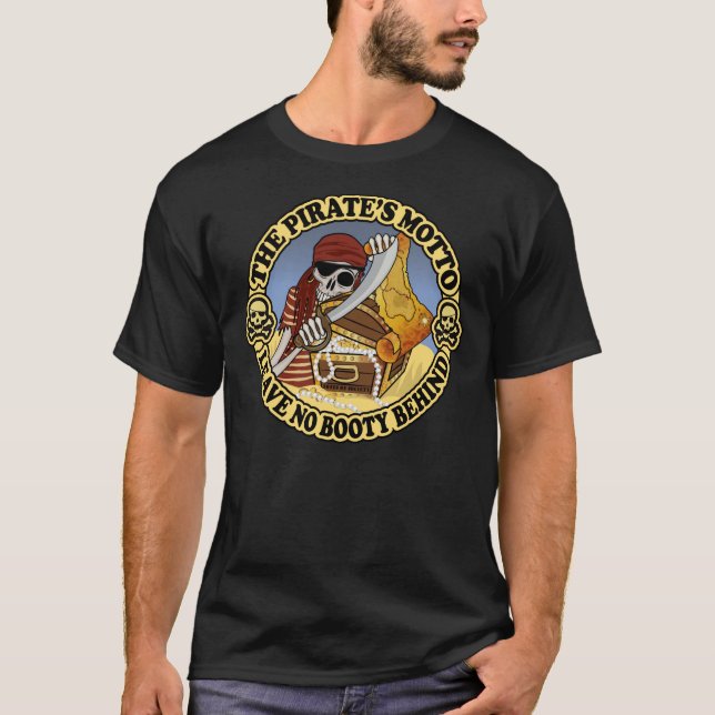 T-shirt La devise du pirate (Devant)