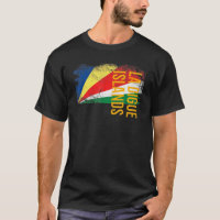 La Digue Îles Seychelles Drapeau Hommes Femmes Enf