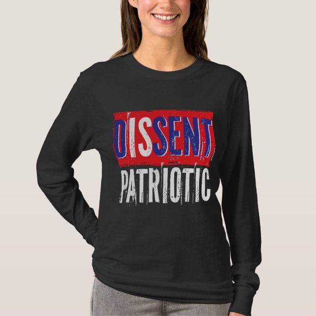 T-SHIRT LA DISSIDENCE EST PATRIOTIQUE (Devant)
