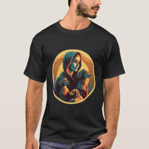 T-shirt La Dogmère Fête L'Amour Des Chiens