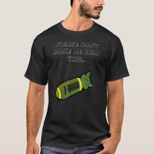 T-shirt La F Bomber 3 Bombes F
