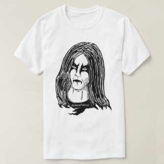 T-shirt La face de maquillage d'Euronymous