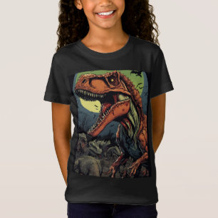 T-Shirt La faim pour les cures : Zombie Dinosaur T-Rex